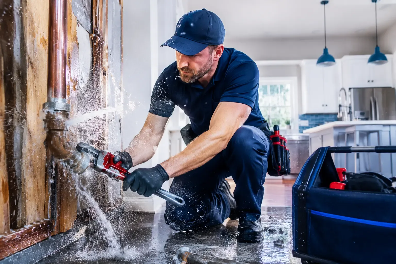 Local emergency pipe repair professionals in Galesburg, KS